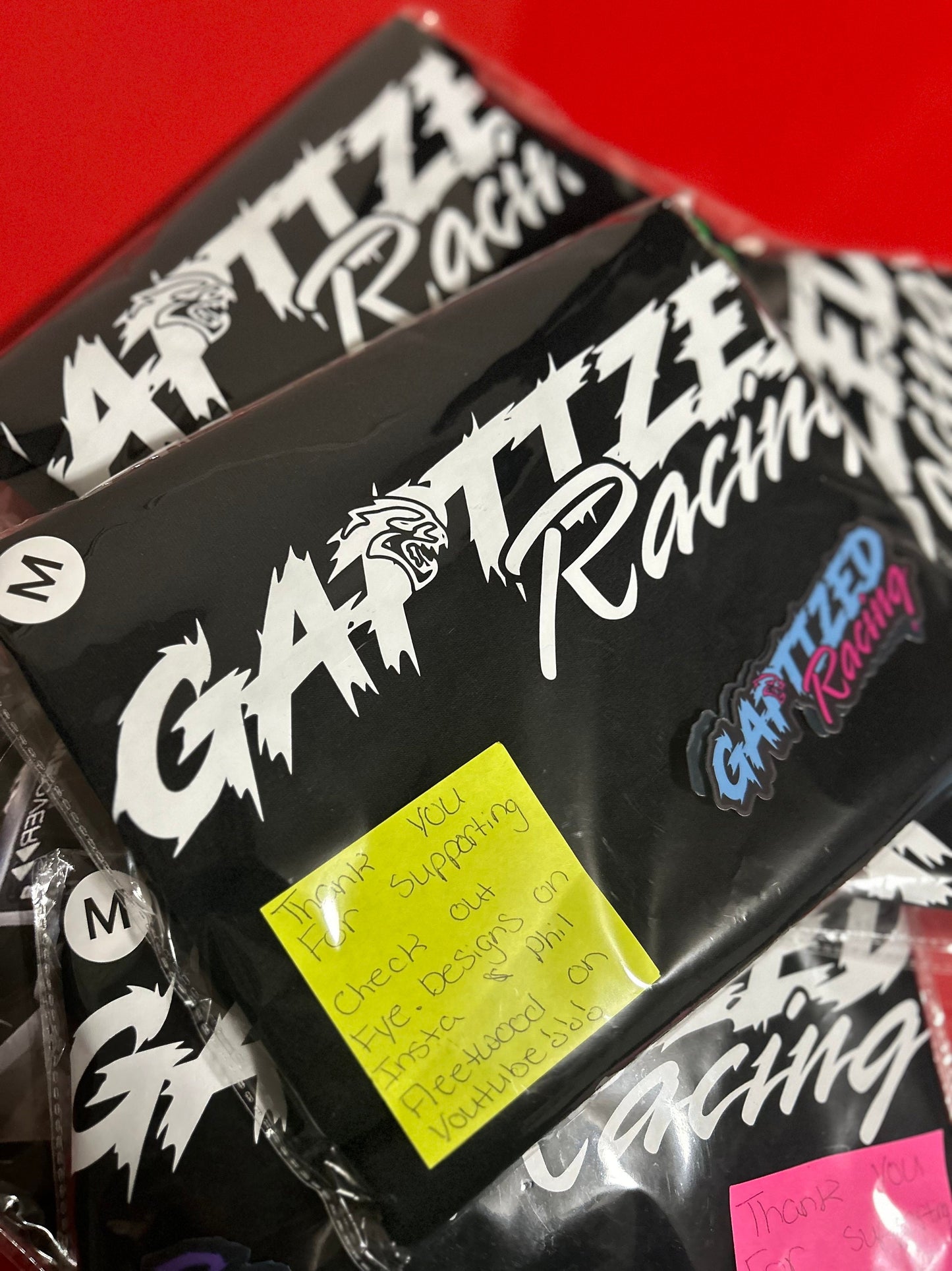 Gaptized Racing T-Shirts -Custom vinyl merch/ T-Shirts