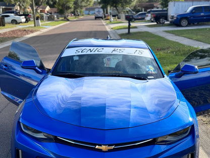 Custom Windshield Banner- Car Banner/Decal