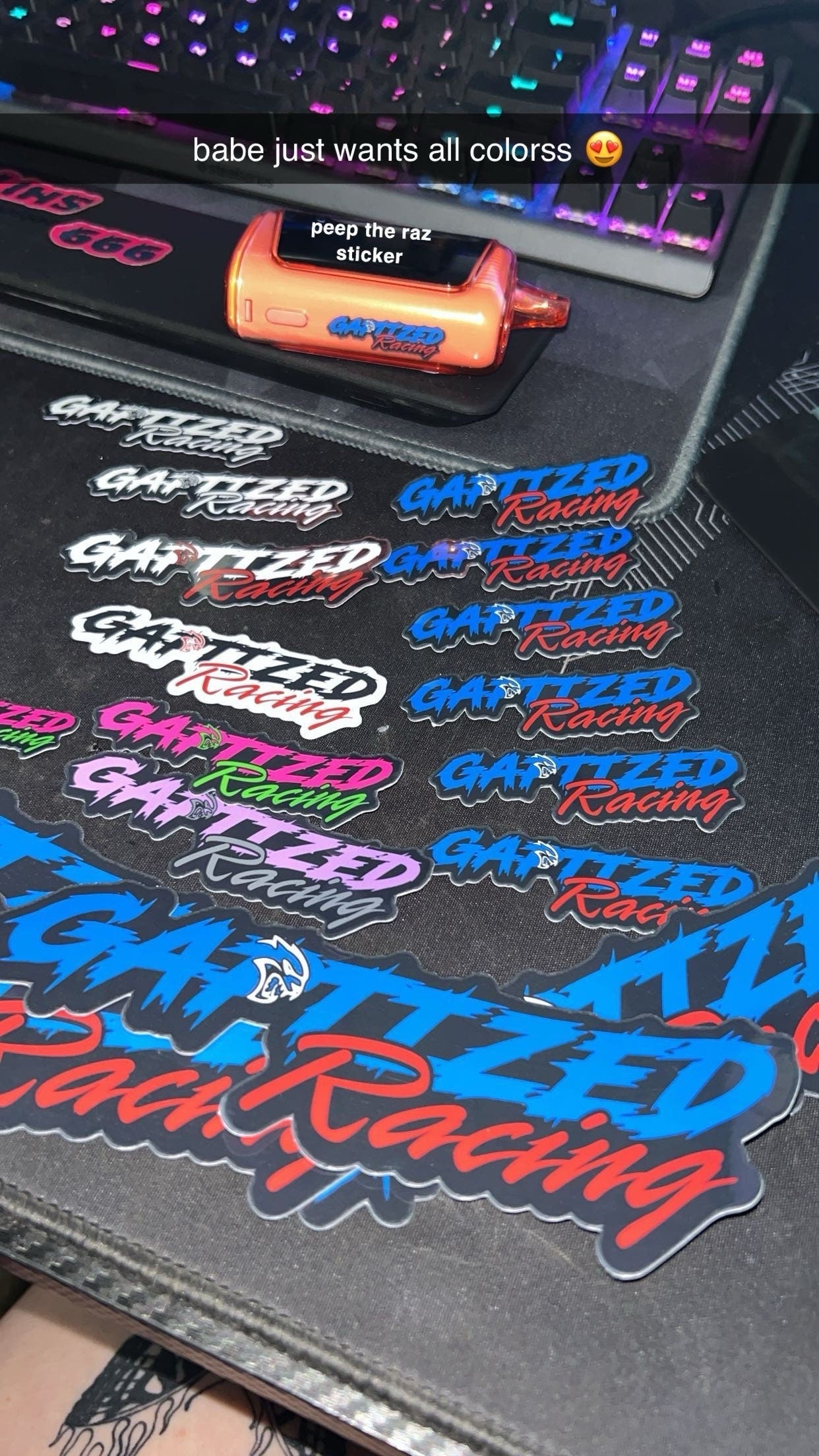 Gaptized Stickers - Sticker for Cars, Laptop, Vehicle, Custom.