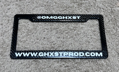 Custom Vinyl License Plate Frame: Car & Truck Personalized Cover