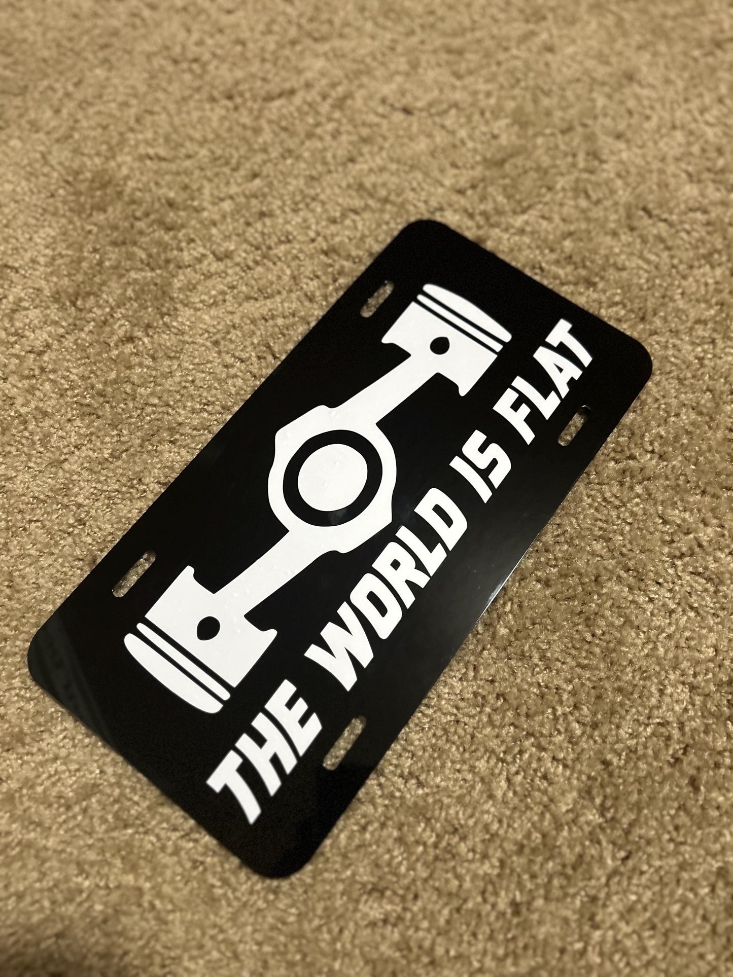 Custom Car/Truck License Plate: Aluminum, Vinyl Decal