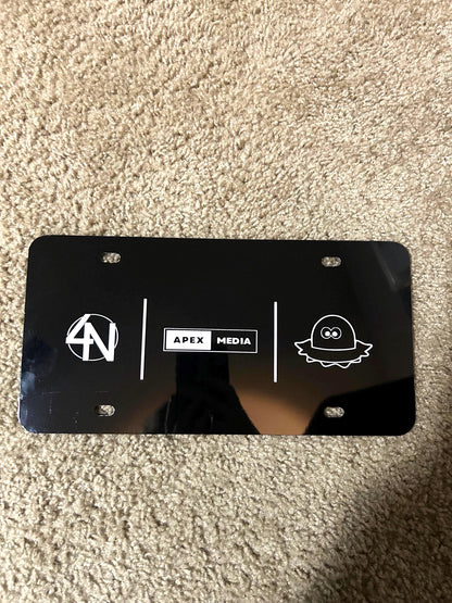 Custom Car/Truck License Plate: Aluminum, Vinyl Decal