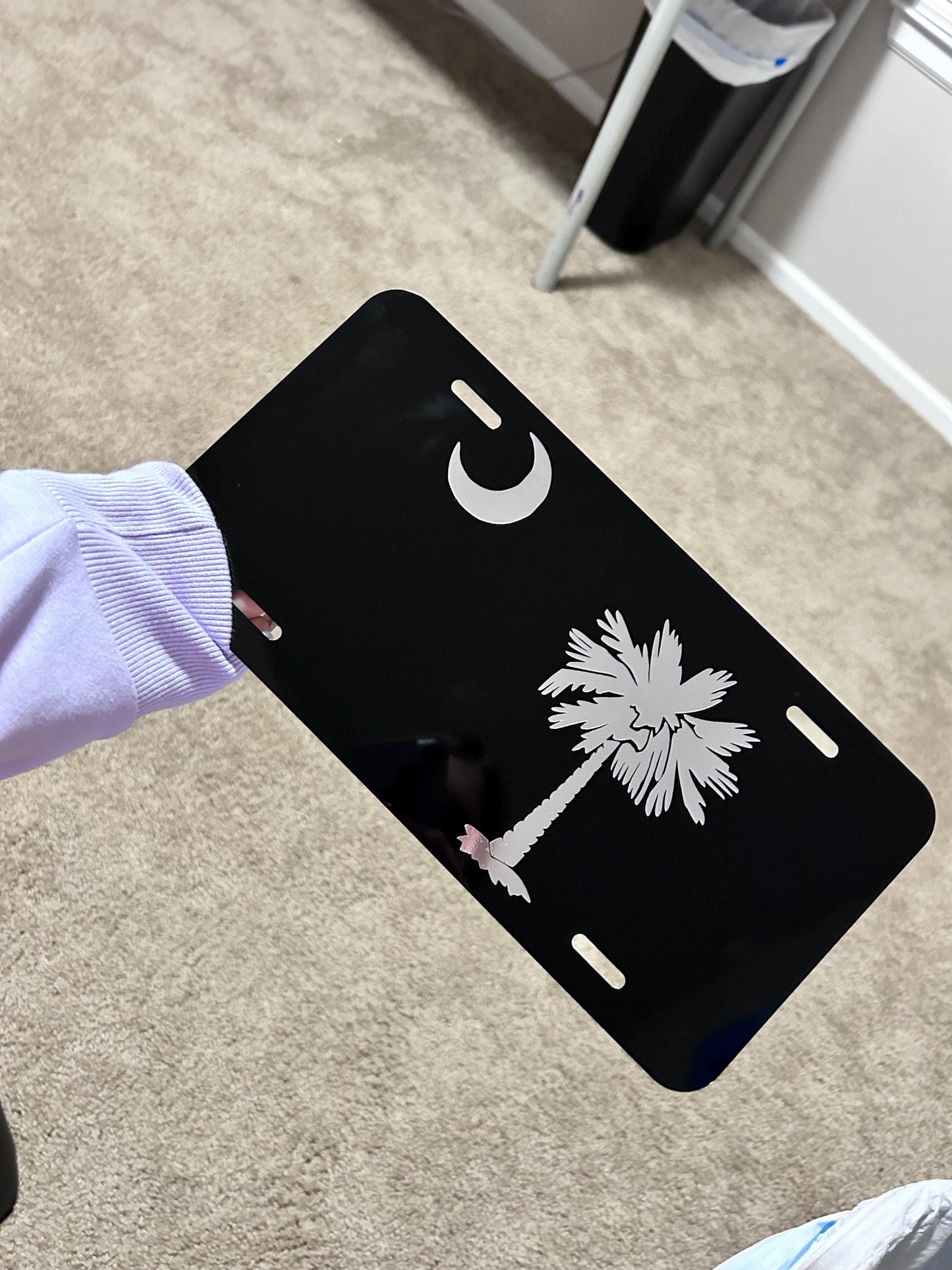 Custom Car/Truck License Plate: Aluminum, Vinyl Decal
