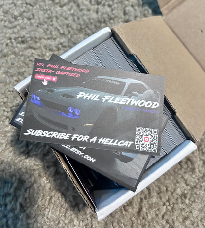 Custom Business Cards: Personalized Designs (3.5 x 2)