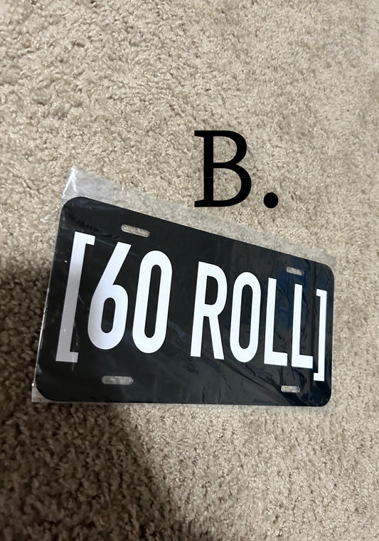Custom Aluminum License Plate – American Made