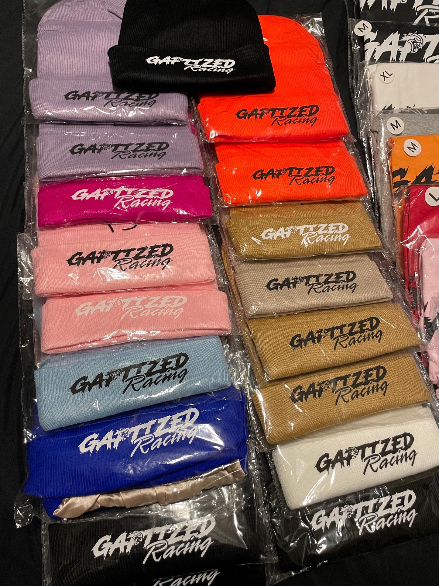 Gaptized Racing Beanies  -Custom vinyl merch/ Beanies