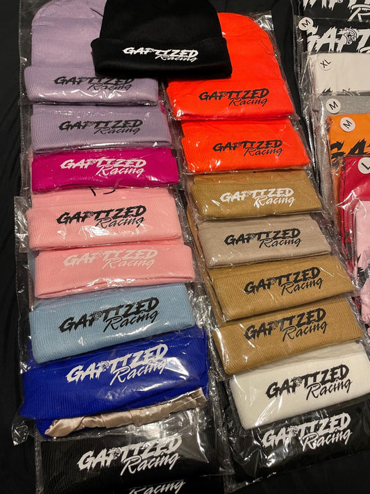 Gaptized Racing Beanies  -Custom vinyl merch/ Beanies