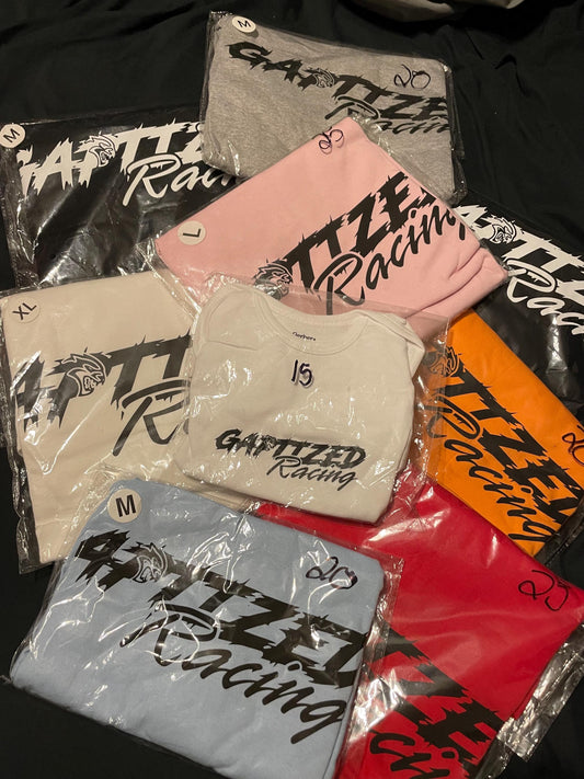 Gaptized Racing T-Shirts -Custom vinyl merch/ T-Shirts