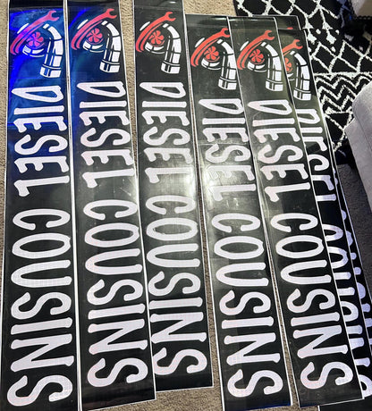 Custom Windshield Banner- Car Banner/Decal
