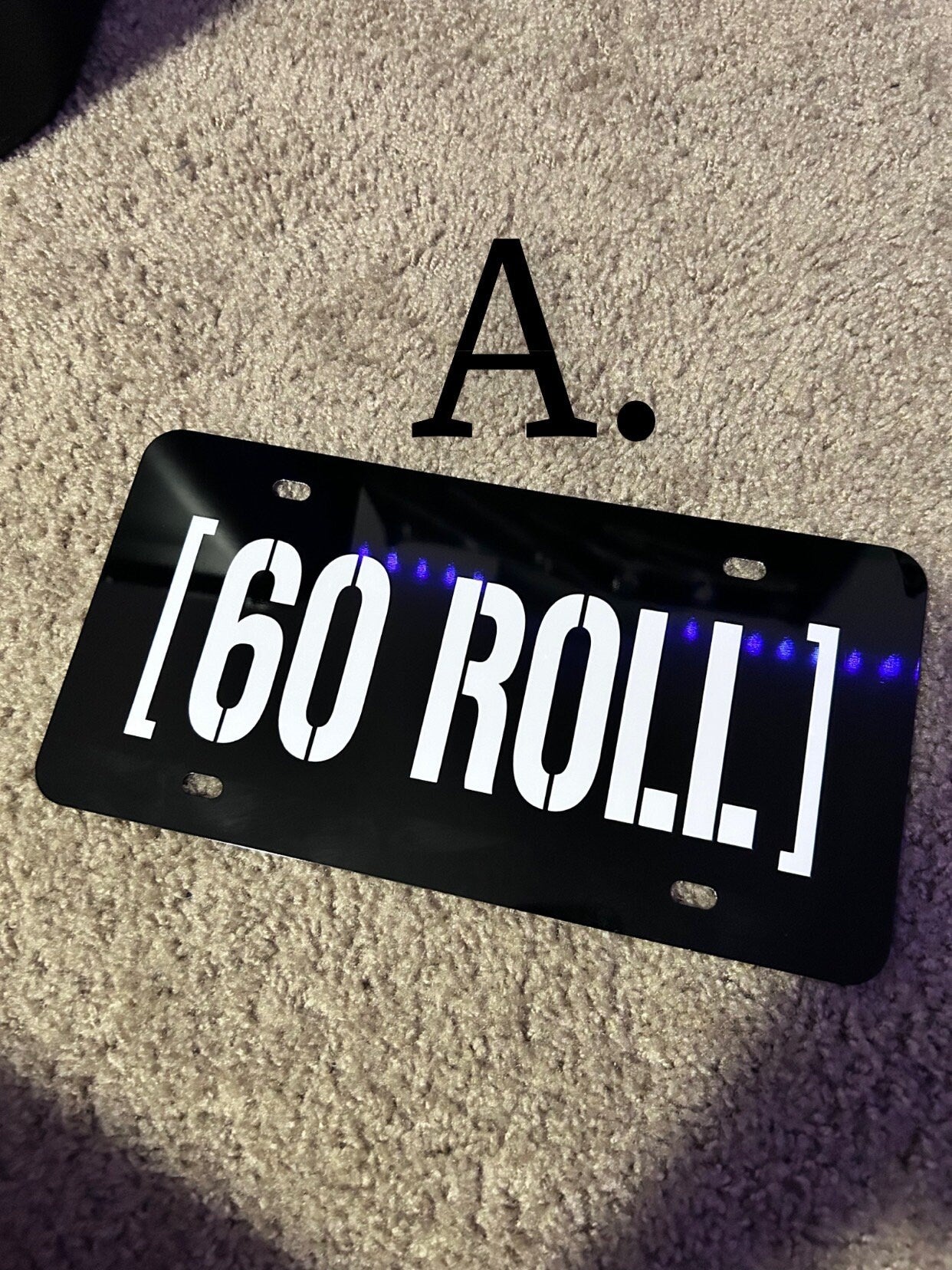 Custom Aluminum License Plate – American Made