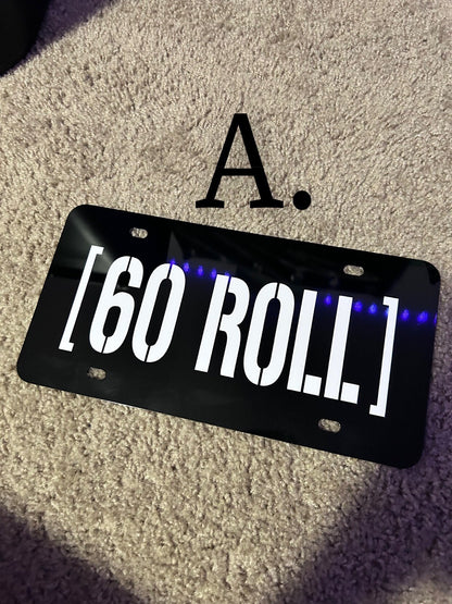 Custom Aluminum License Plate – American Made