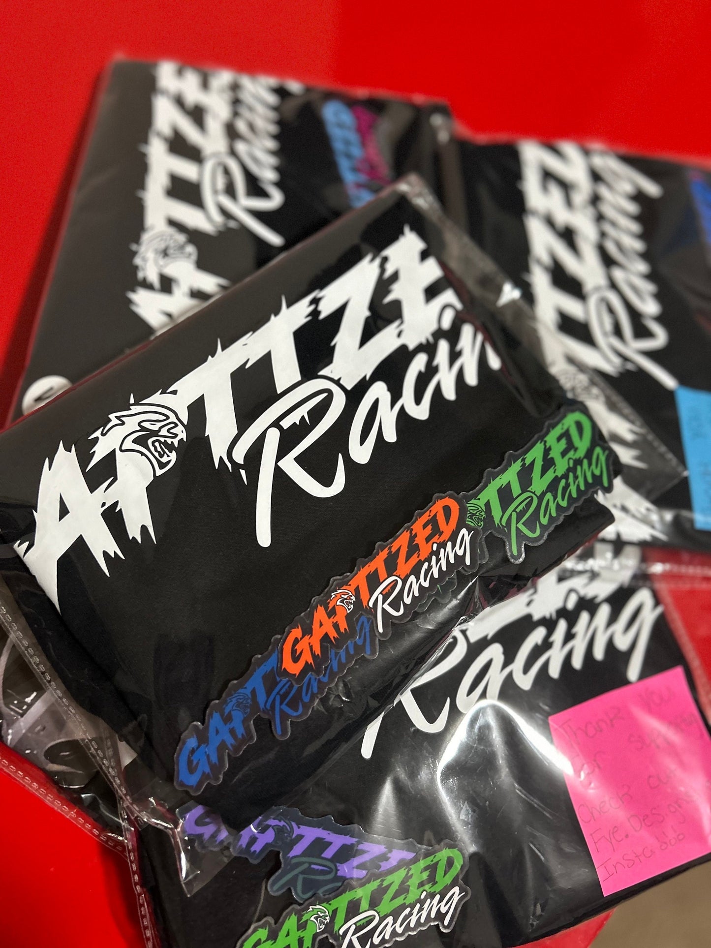 Gaptized Racing T-Shirts -Custom vinyl merch/ T-Shirts