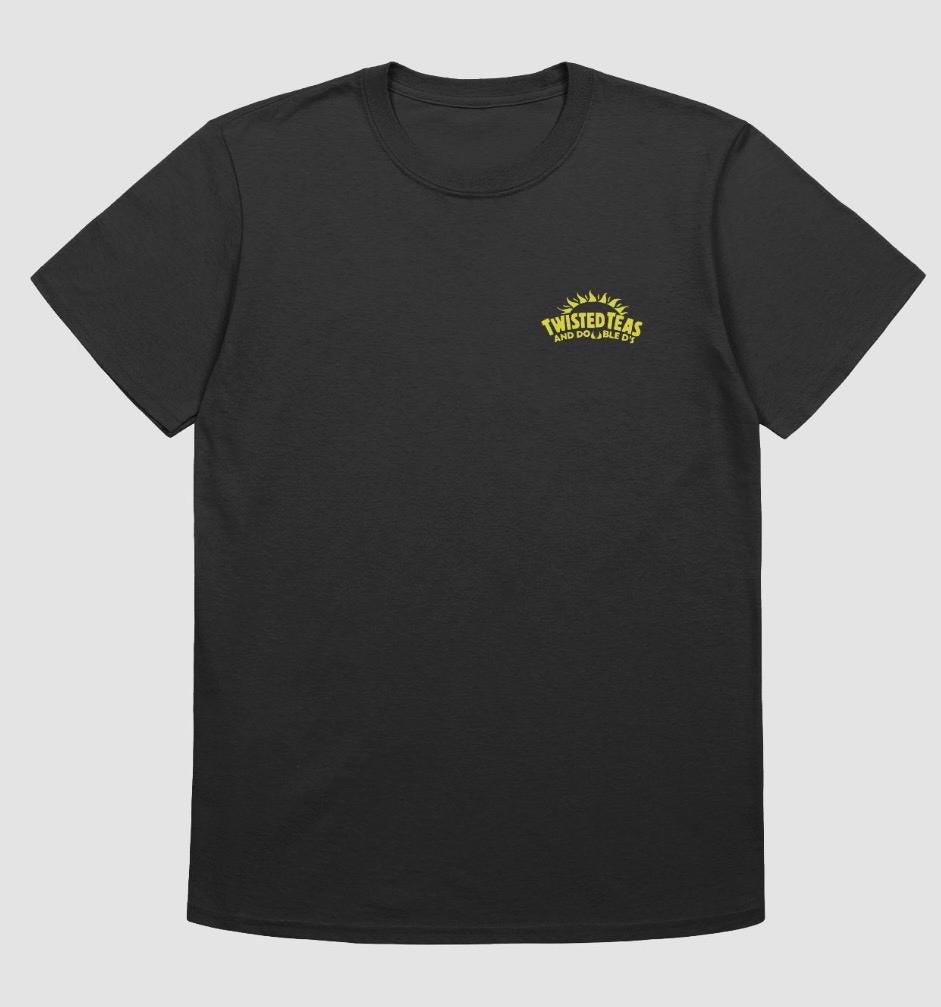 Twisted Teas and Double D’s T-Shirt- Custom Funny T-Shirts